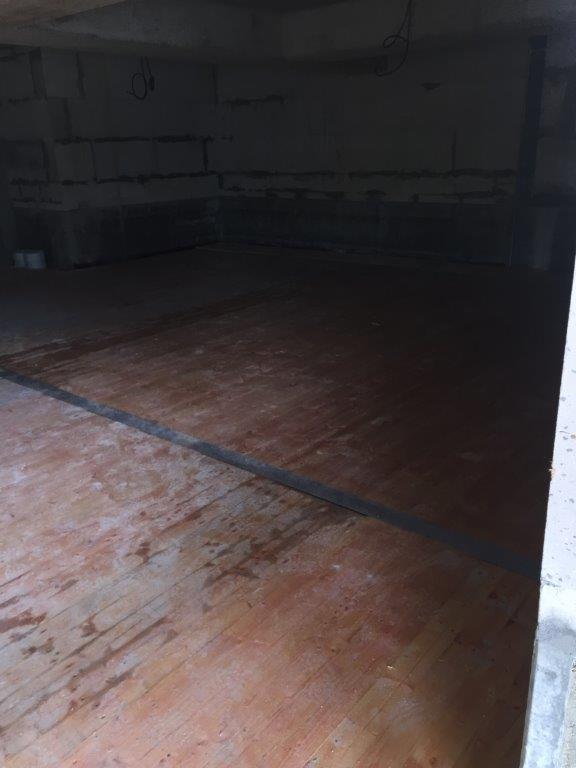 Richtfest in Schnelsen Garage mit Boden ausgelegt 2017