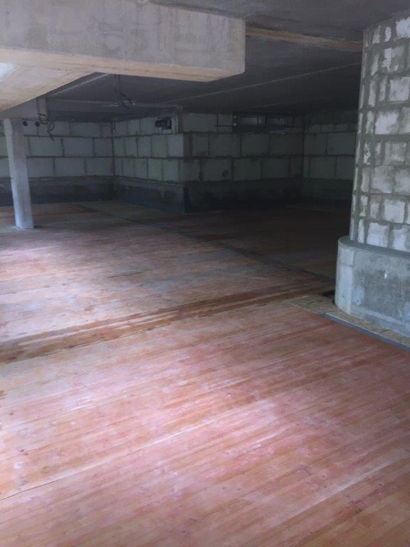 Richtfest in Schnelsen Garage mit Boden ausgelegt 2017