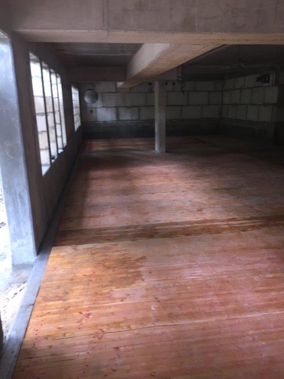 Richtfest in Schnelsen Garage mit Boden ausgelegt 2017